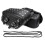 2X Motorcycle PU Leather Saddlebags Side Bag Waterproof For Davison 4