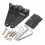 LED Work Light Bar SidE-mounts Brackets Double Row Aluminum Alloy Universal 4