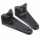 LED Work Light Bar SidE-mounts Brackets Double Row Aluminum Alloy Universal 8