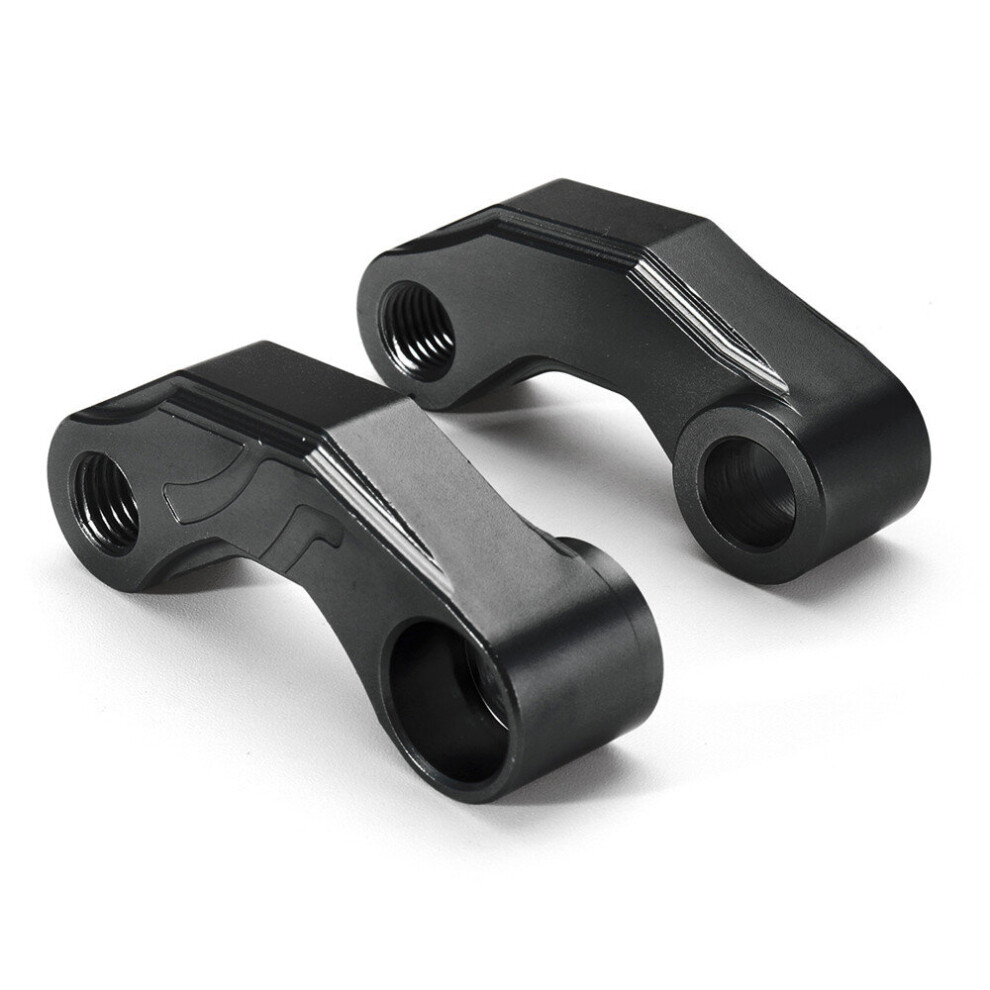 8Mm/10Mm Universal Aluminum Alloy Motorcycle Rearview Mirrors Risers Extenders 762179040576