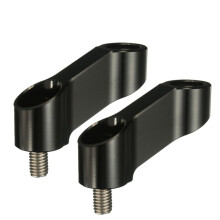 Neue M8 8 mm CNC Motorrad Lenkerhalterung Spiegel Riser Verlängerung Adapter