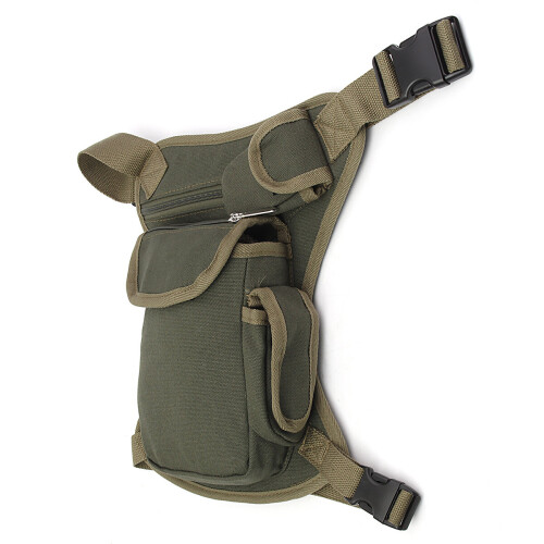 Multi-function Motorcycle Man Leg Bag Recreational Sport Canvas Backpack Knight Legs Package 1