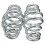 Motorcycle Seat Bar Springs Block Raising Brackets Mounting Hardware 3