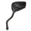 Chrome Motorcycle Skull Mirror For Harley Softail Dyna Black 3