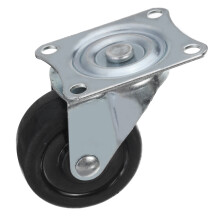 Neue Schwerlast 2 50 mm Drehgelenkrolle für Einkaufswagen Gummi