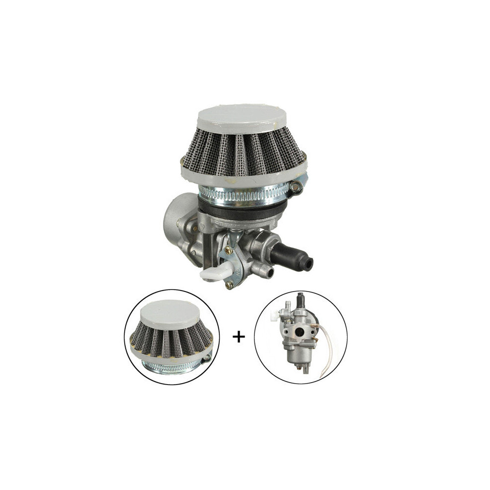 Carburetor Carb+Air Filter Stack 47Cc 49Cc Mini Moto Atv Dirt Bike 762179055372
