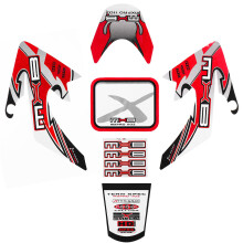 Novo Adesivo 3D para Motocicleta para Honda CRF50 Pequeno Protetor Águia Voadora