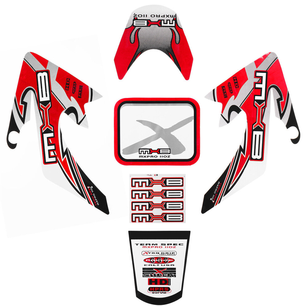 Motorcycle 3D Sticker Decals For Honda Crf50 Little Flying Eagle Protector 762179036531