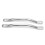 Cafe Race Retro Rear Side Seat Handrail Univesal For Hole Distance 20.5-22mm 5