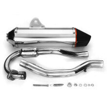 Nieuwe Motorfiets Aluminium Uitlaatdemper Slip-On Systeem Pijp Voor Honda CRF 150F 230F 03 - 16