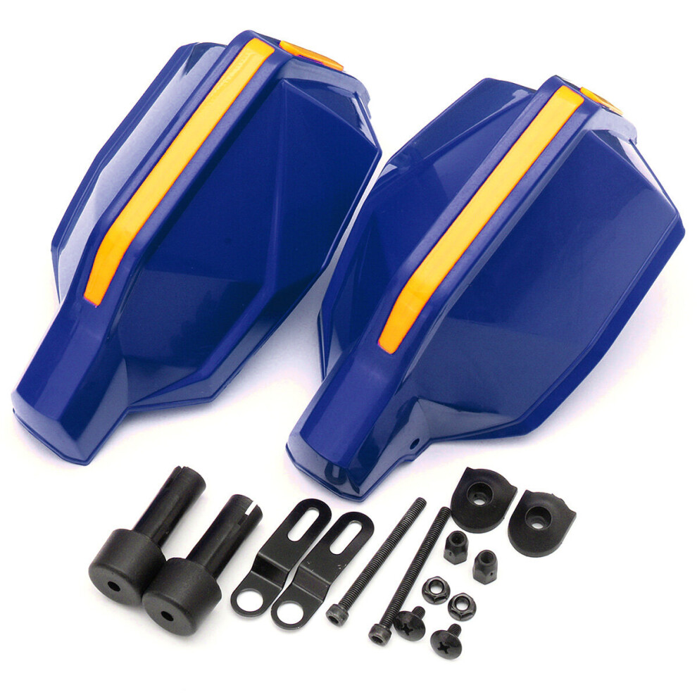Pair 7/8'' 22Mm Motorcycle Bike Bar Handguard Hand Guards Wind Protector Universal 762179051831