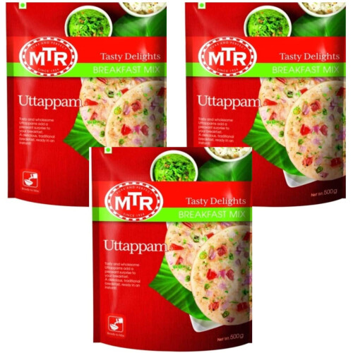 (Pack of 3) MTR Uttappam Mix 500g