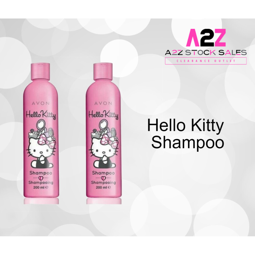 2x Avon Hello Kitty Shampoo - 200ml