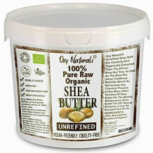 1KG Organic Shea Butter Unrefined Raw, Natural Extra Virgin A Grade African Pure Ivory All Body Butter Moisturiser Cream Lotion for All Skin Face
