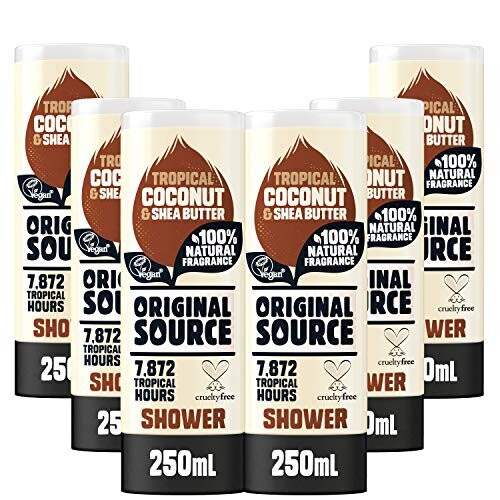 Original Source Original Source Coconut & Shea Butter Shower Gel, 6x250ml