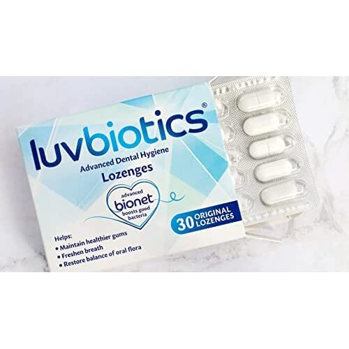 LUVBIOTICS Original Dental Lozenges Pack of 3 1