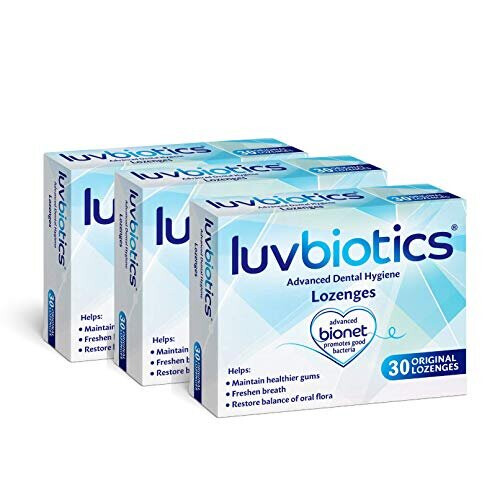 LUVBIOTICS Original Dental Lozenges Pack of 3