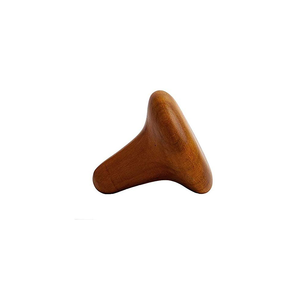 Healthandyoga Wooden Knobble Massager - Deep Tissue Massage And Trigger Point Tool
