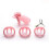 Trainer V3 Device Cage with 4 Size Massager Ring Belt Products 7