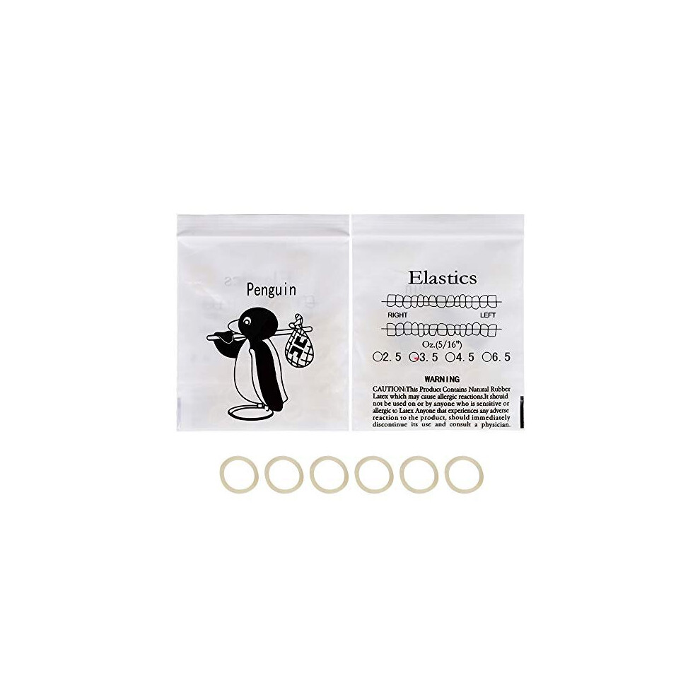 Rzjzgz 5 Pack (500 Pcs) Dental Orthodontic Elastics Latex Rubber Bands For Braces Great For Dentist, Dreadlocks, Braids, Top Knots (5/16 Inch)