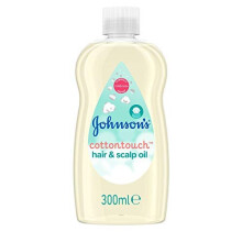 JOHNSON'S Baby Cottontouch Hair & Scalp Oil Multipack 300ml Clinically Proven Suitable for Newborn Skin - Loosens Dry Flakes Caused by Cradle C