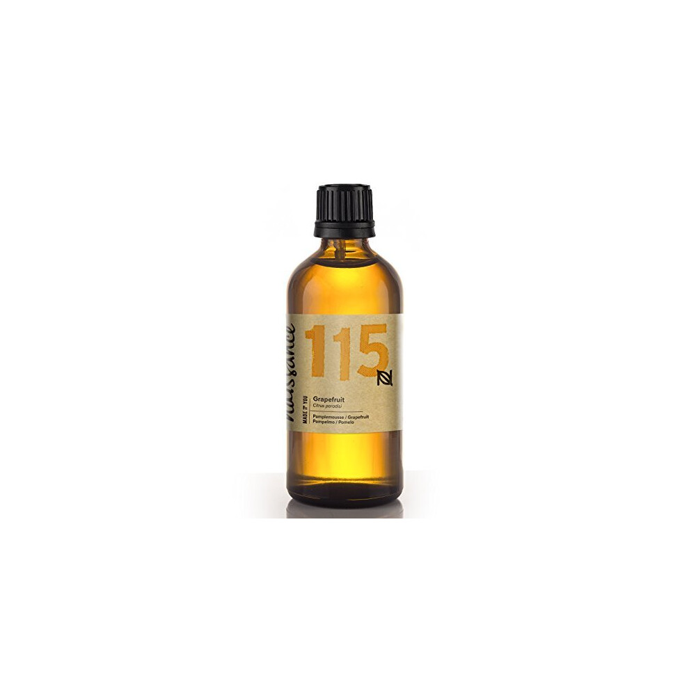 Naissance Grapefruit Essential Oil (No. 115) 100Ml - Pure, Natural, Cruelty Free, Vegan, And Undiluted - For Use In Aromatherapy & Diffusers