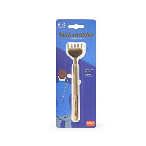 LEGAMI Telescopic Back Scratcher Bonds, Gold, Mini 2