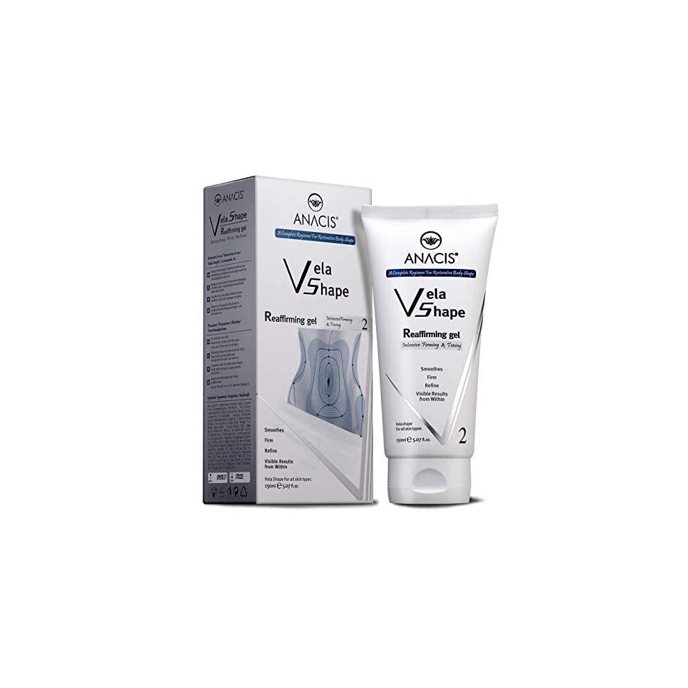 Anacis Cellulite Treatment Reaffirming Complex Gel For Skin Smoothies Firm Refine Body Shaping. 5.07 Oz Cream