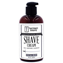 Taconic Shave Creams in Pump Bottles (Excalibur)