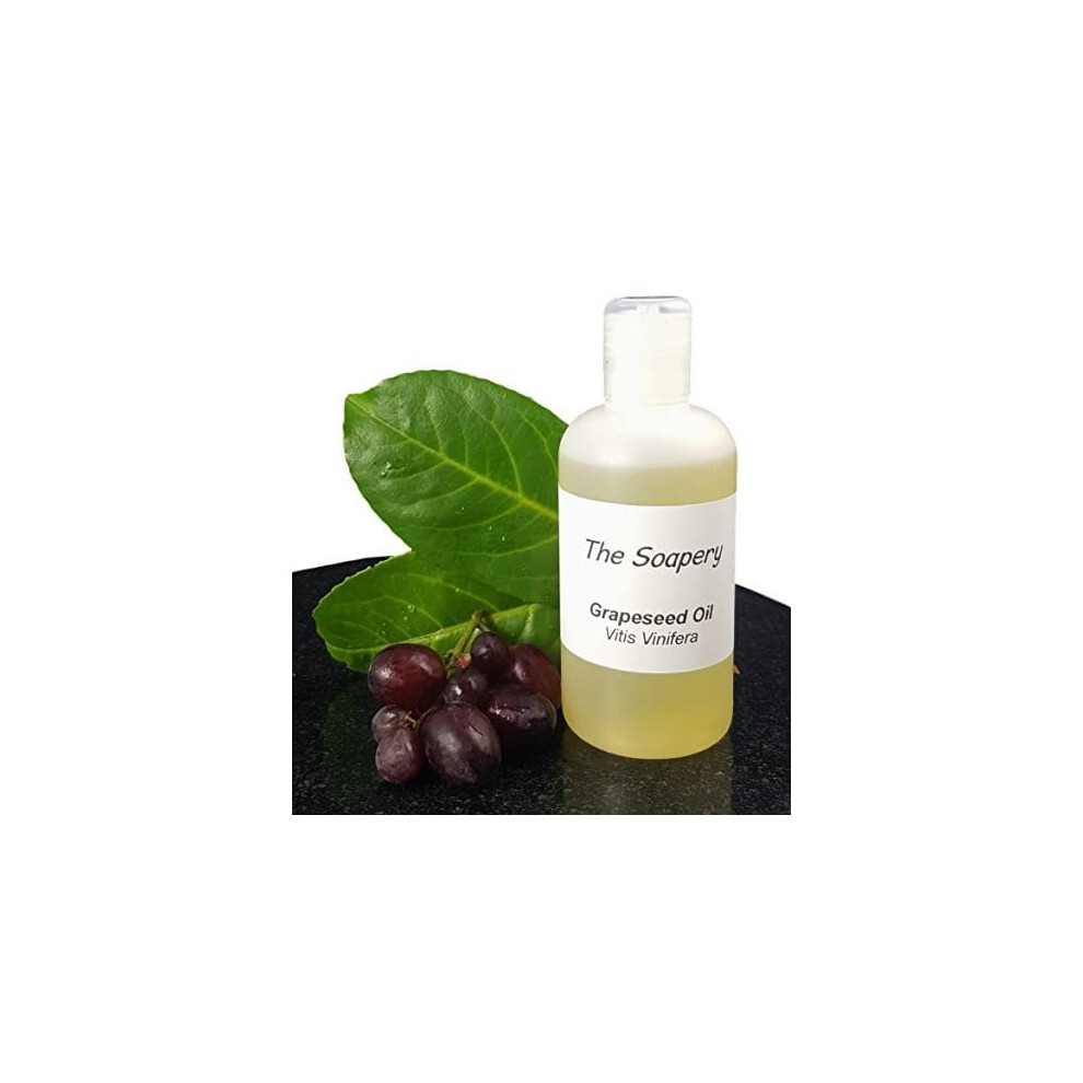 Thesoapery Light Grapeseed Oil 250Ml - Cosmetic Grade - Also A Carrier Oil For Massage And Aromatherapy