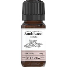 Nikura - Sandalwood (East Indian) Fragrance Oil - 10ml