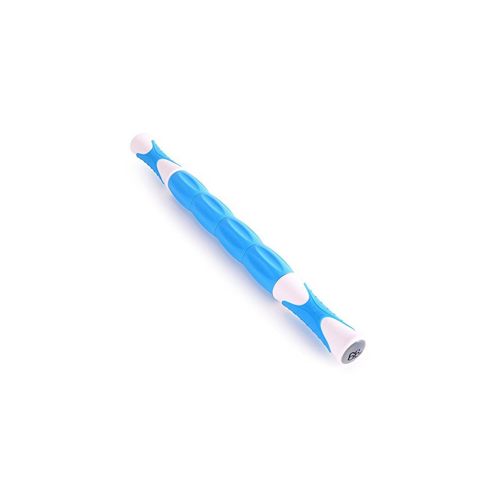 66Fit Trigger Point Massage Stick - Includes Massage Stick Ebook - Travel Athletic Muscle Therapy Roller