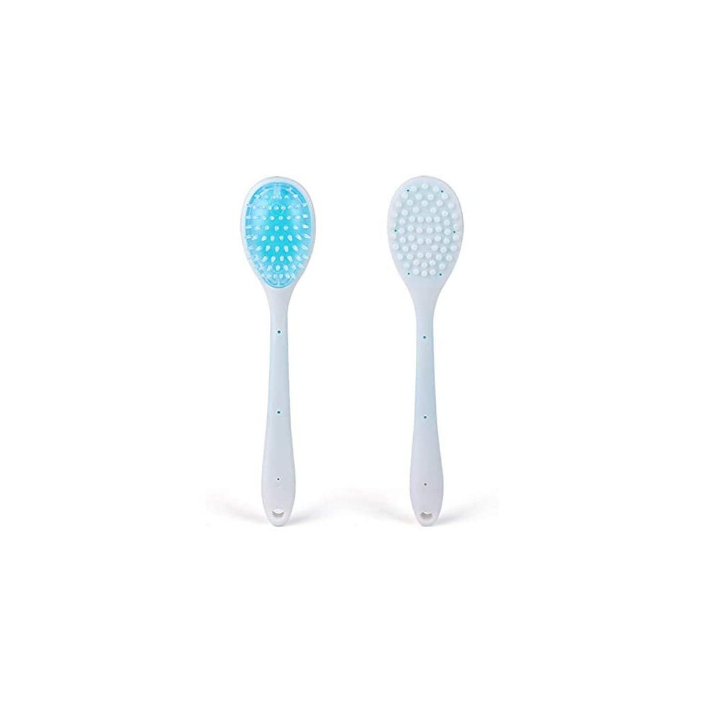 Leecee Gentle Yet Effective Silicone Back Scratcher for Women Men Kids - Durable and No Harm to Skin - Also Used as a Tapping Massager