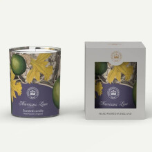Royal Botanic Gardens Kew Glass Tumbler - Narcissi Lime