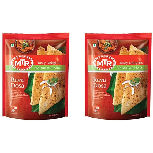 (Pack of 2) MTR Ready Mix Rava Dosa 500g