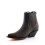 (45) Grinders Brown Mustang Slip On Cowboy Ankle Boot 2