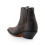 (45) Grinders Brown Mustang Slip On Cowboy Ankle Boot 4