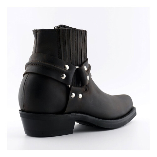 (42) Grinders Renegade Lo Brown Unisex Leather Boots 2