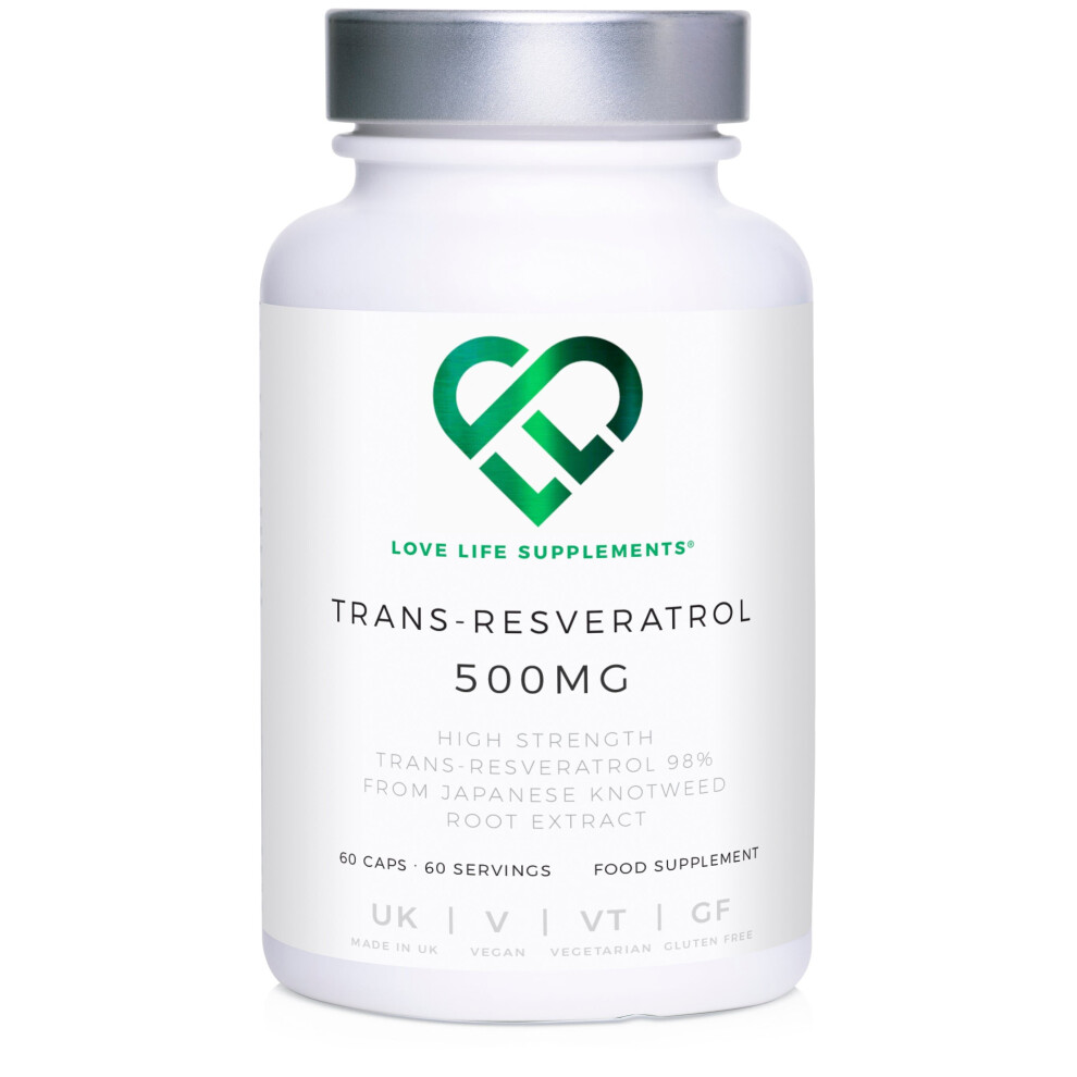 Love Life Supplements Trans-Resveratrol