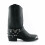 (43) Grinders Leather Mens Eagle Hi Black Biker Boots 2