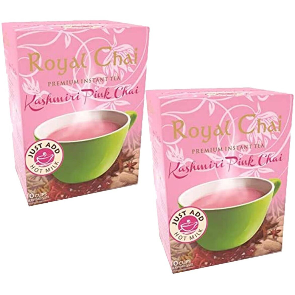 Royal Chai (Pack Of 2) Kashmiri Unsweetened 140G Pink
