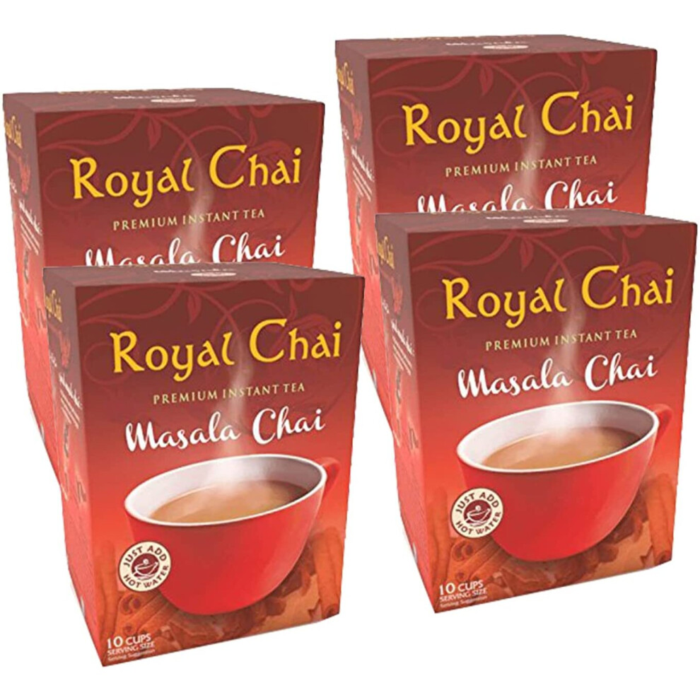 (Pack of 4	) Royal Chai Masala Unsweetened 180g