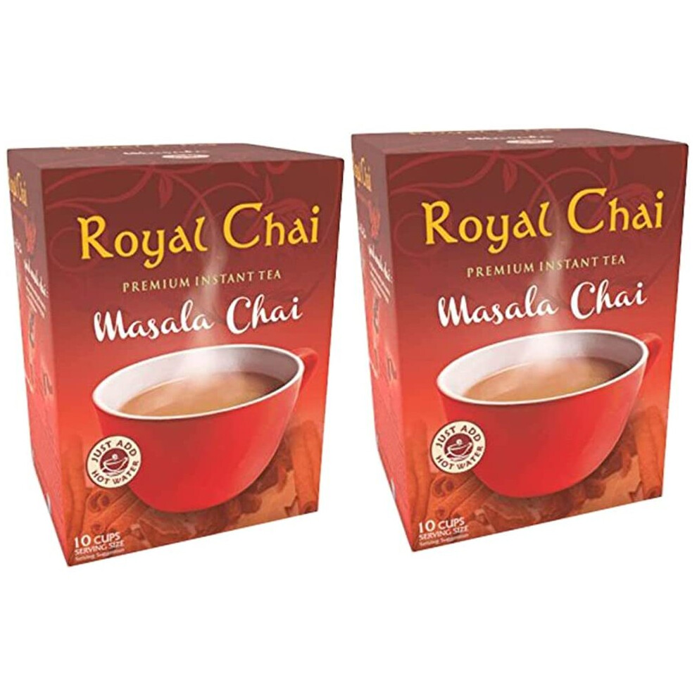 (Pack of 2	) Royal Chai Masala Sweetened 220g