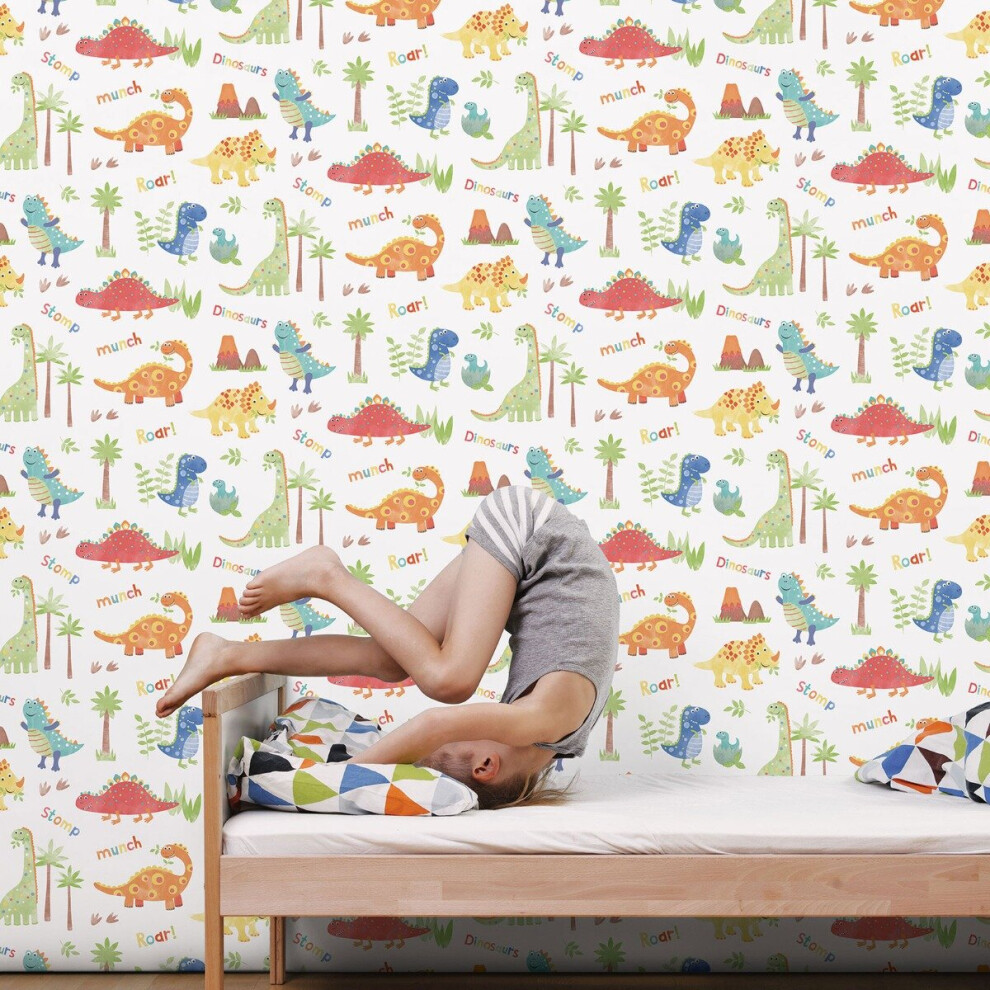 Tiny Tots 2 Dinosaurs Wallpaper Primary Galerie G78364 5055430083647