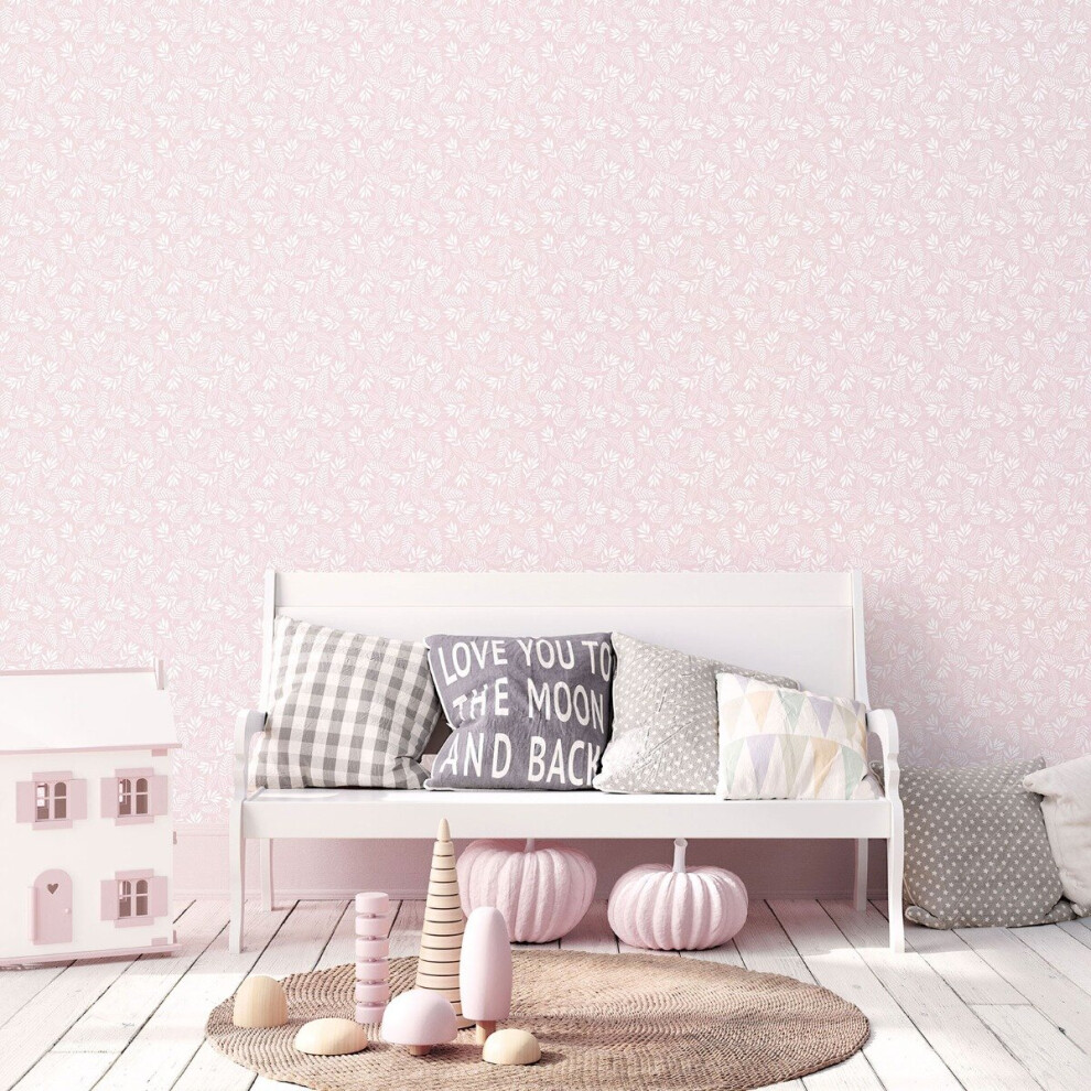 Tiny Tots 2 Koala Leaf Wallpaper G78382 Pink Galerie