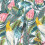 Arthouse Rainforest Escape Wallpaper Green / Pink Arthouse 297905 2