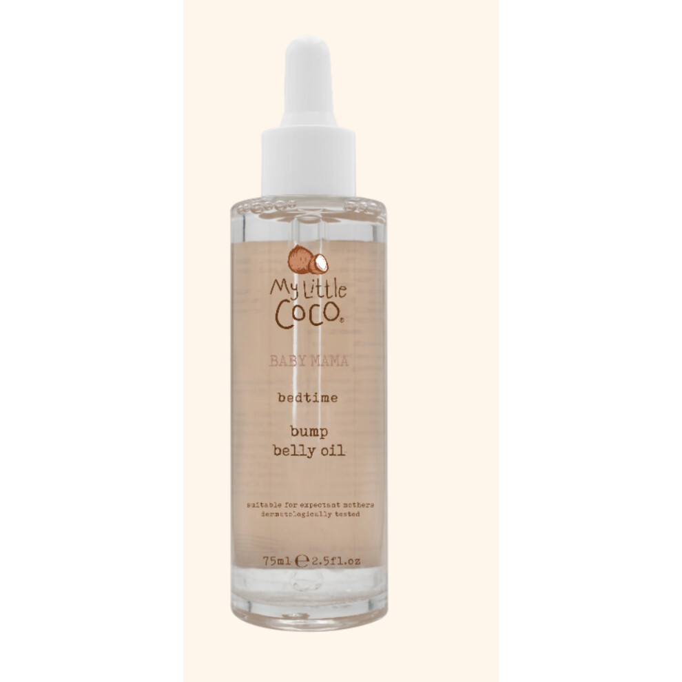 My Little Coco Baby Mama Bedtime Bump Belly Oil 75ml