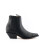 (44) Grinders Black Mustang Slip On Cowboy Ankle Boot 1