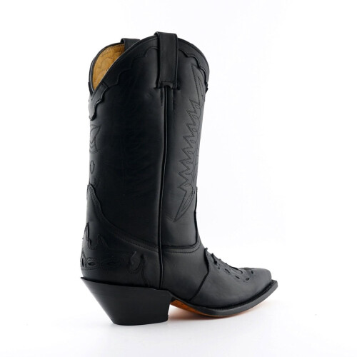 (43) Grinders ARIZONA HI  Black Unisex Leather Boots 2