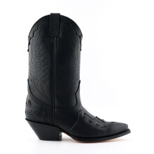 (45) Grinders ARIZONA HI  Black Unisex Leather Boots